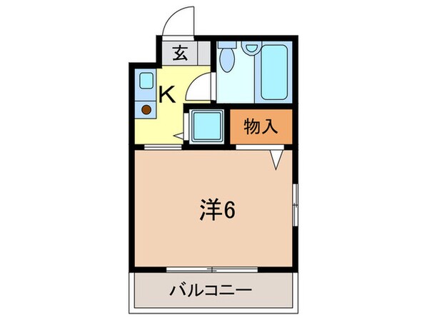 ふたばマンションの物件間取画像